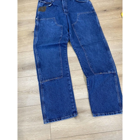 WRANGLER Riggs Workwear Double Knee Denim Jeans Men's Size 36 x 35 - Picture 2 of 7